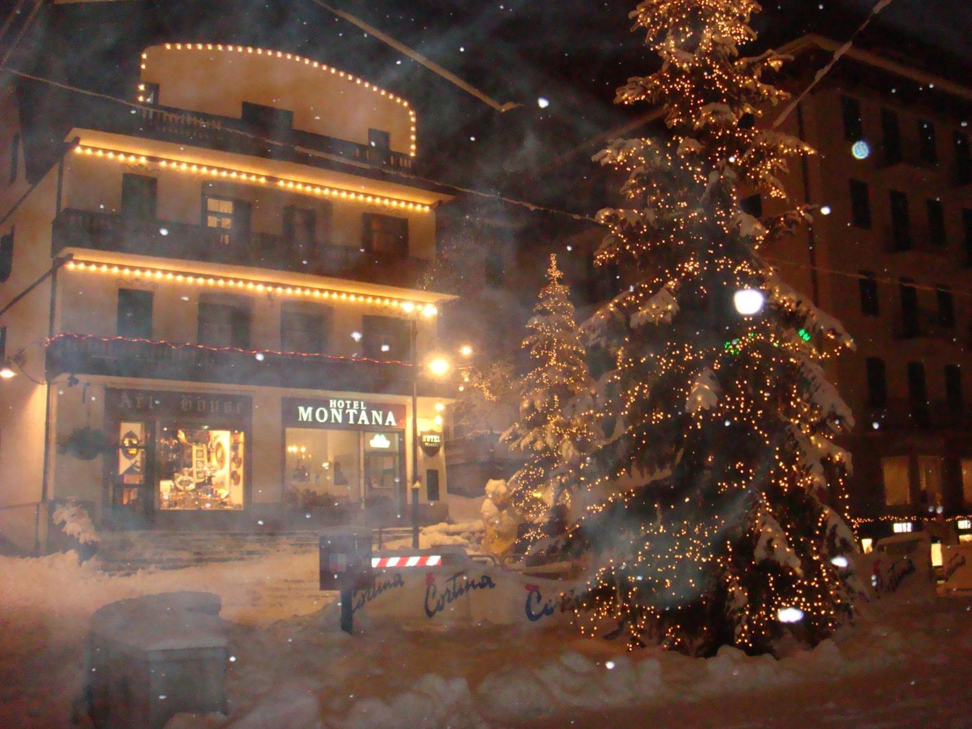 Hotel Montana Cortina dʼAmpezzo Exteriör bild