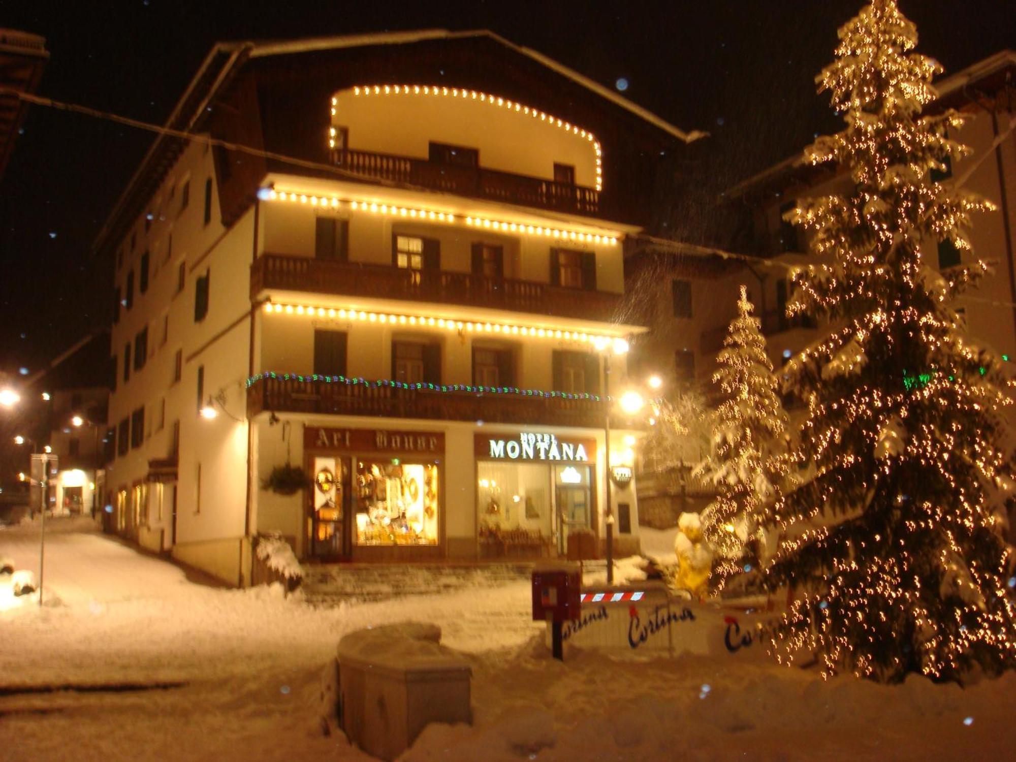 Hotel Montana Cortina dʼAmpezzo Exteriör bild